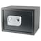 Stalwart Electronic Safe - Biometric Lock Box with 2 Override Keys for Jewelry, Cash by Dark Gray, 3PK 65-FIN-25-GRY - alternate 1
